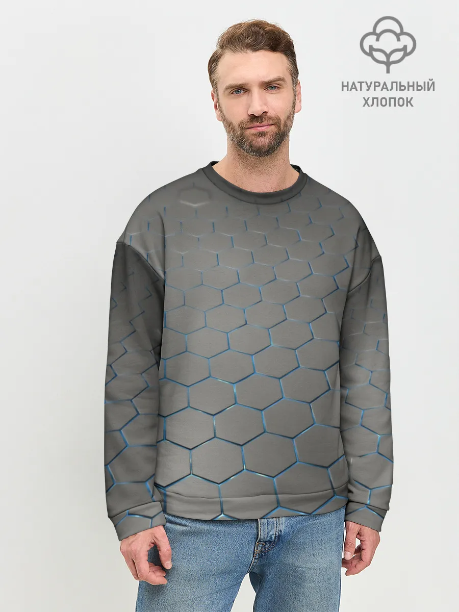 Мужской свитшот базовый / СТАЛЬНЫЕ ГРАНИ