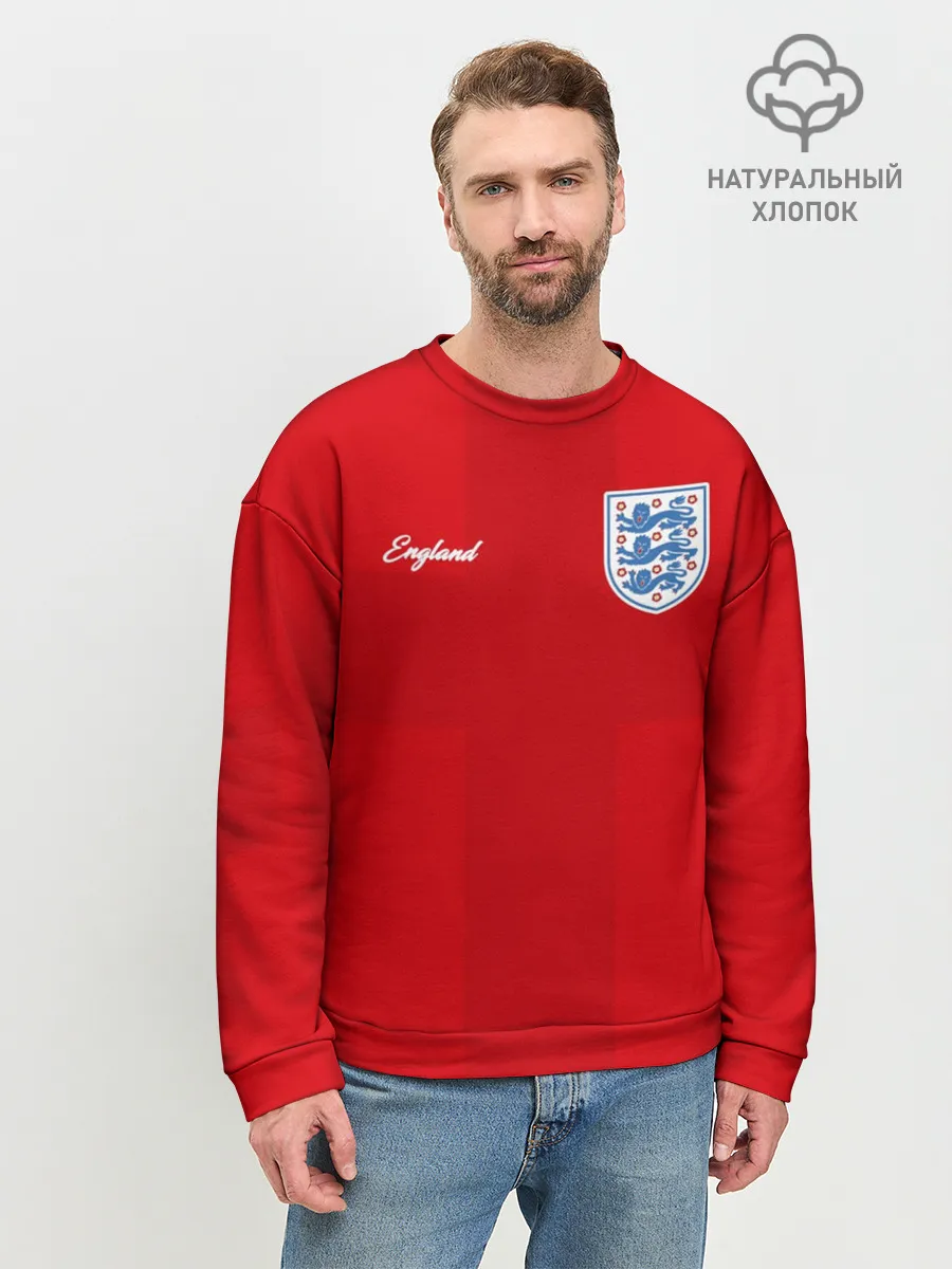 Мужской свитшот базовый / Сборная Англии