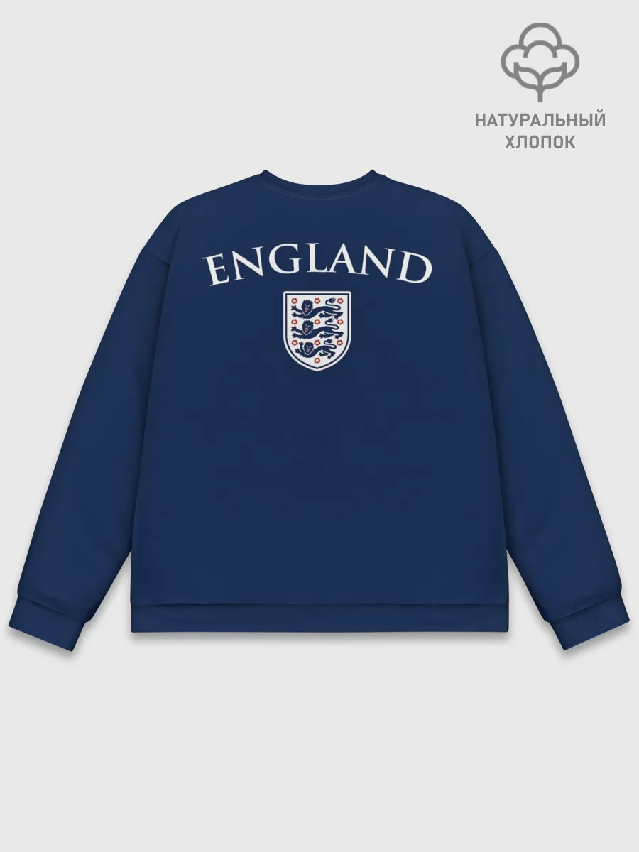 Мужской свитшот базовый / Сборная Англии