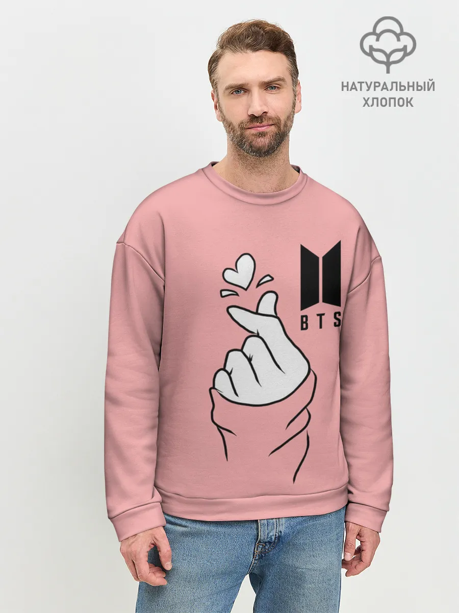 Мужской свитшот базовый / BTS