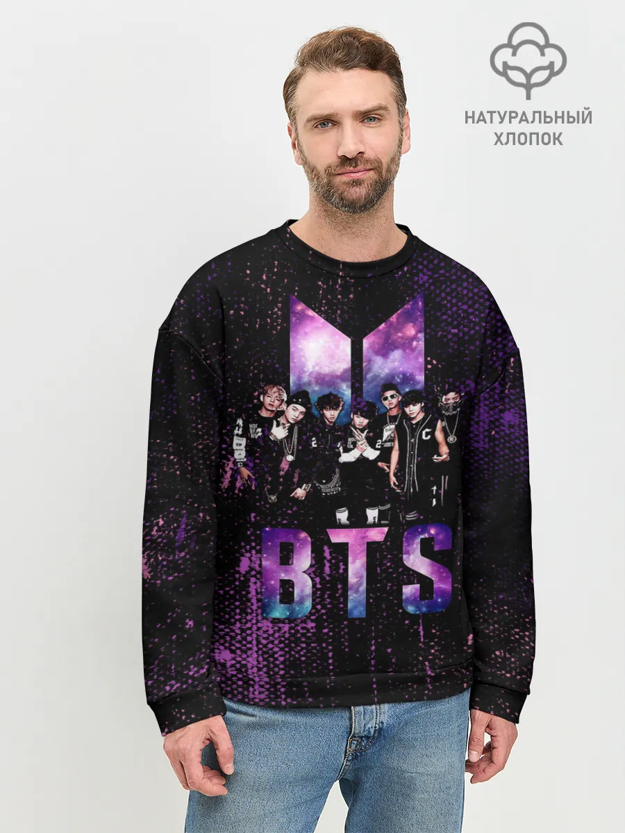 Мужской свитшот базовый / BTS