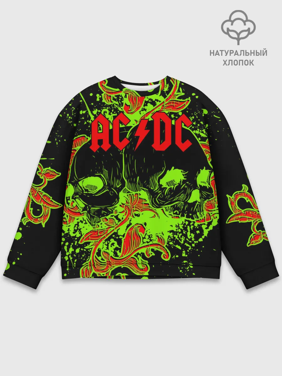 Мужской свитшот базовый / AC/DC