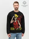 Мужской свитшот базовый / One Piece мое почтение
