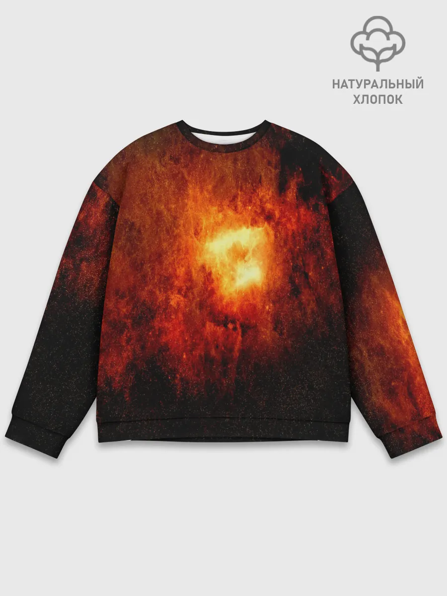 Мужской свитшот базовый / Черная дыра