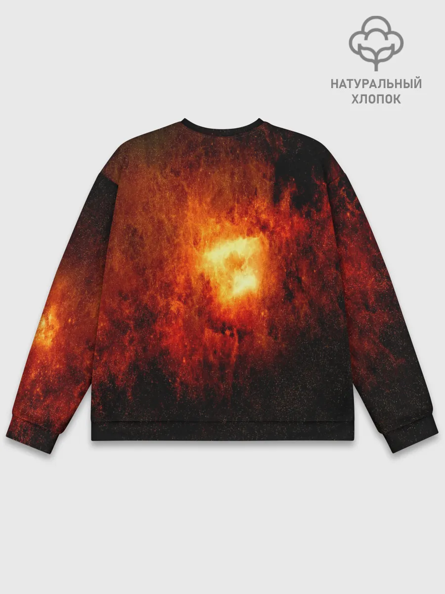 Мужской свитшот базовый / Черная дыра