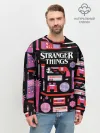 Мужской свитшот базовый / STRANGER THINGS STARTER PACK