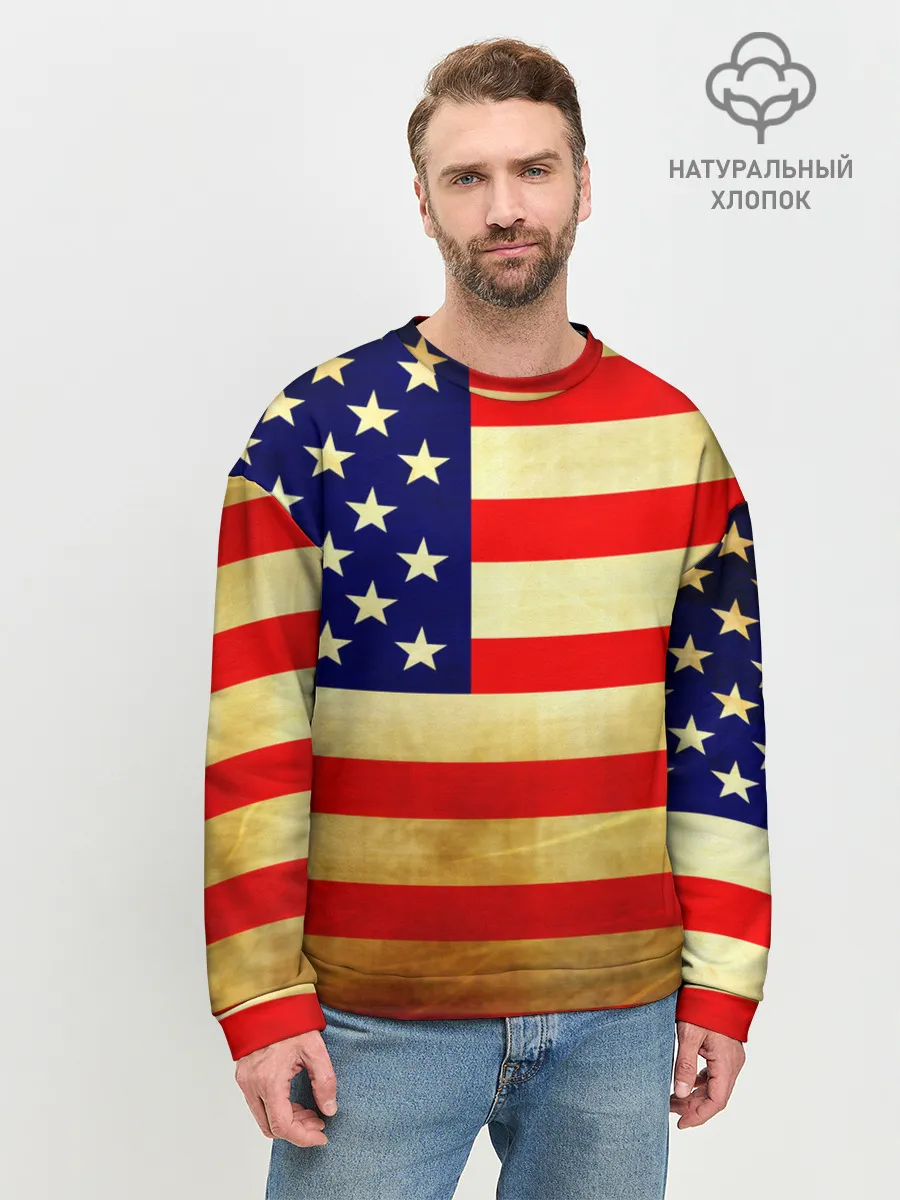 Мужской свитшот базовый / USA