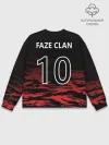 Мужской свитшот базовый / Faze clan - Jersey pro 2019