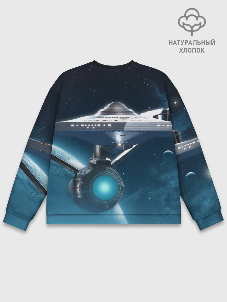 Мужской свитшот базовый / Star Trek