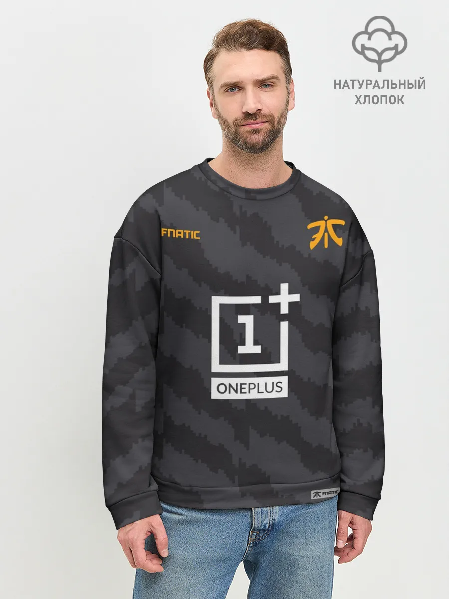 Мужской свитшот базовый / Fnatic - Jersey pro 2019