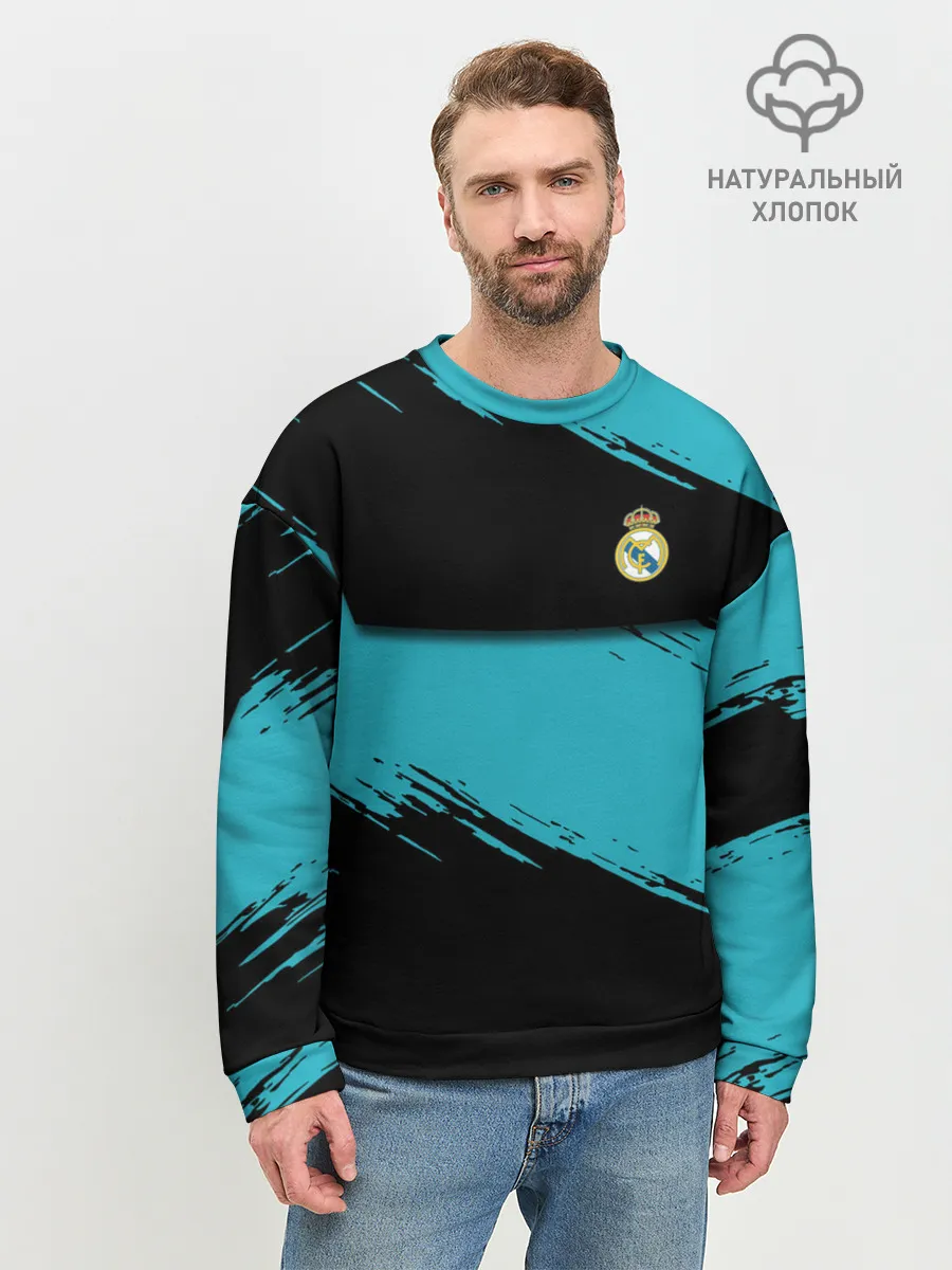 Мужской свитшот базовый / REAL MADRID.