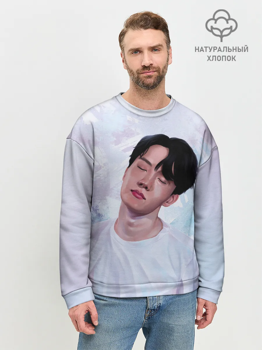 Мужской свитшот базовый / BTS