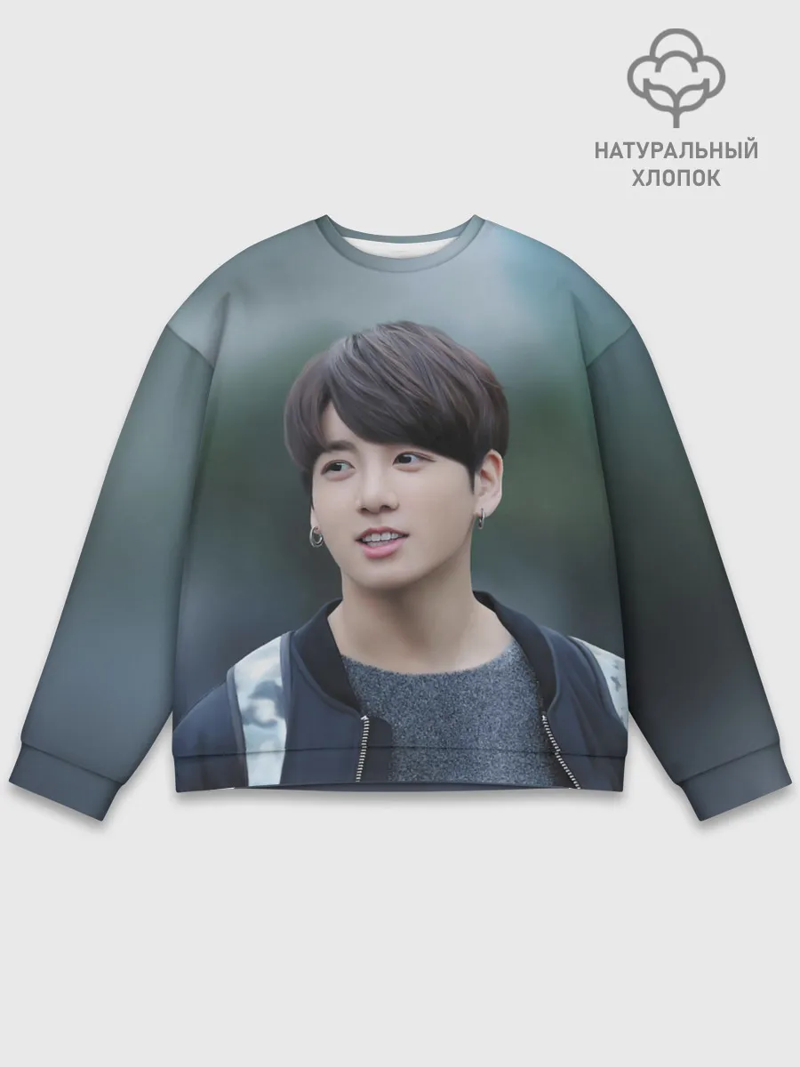 Мужской свитшот базовый / Корейский Поп