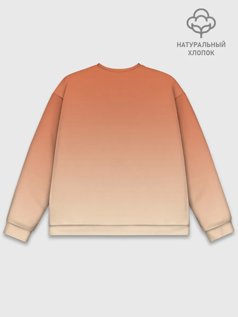 Мужской свитшот базовый / Милая аниме девочка-оборотень