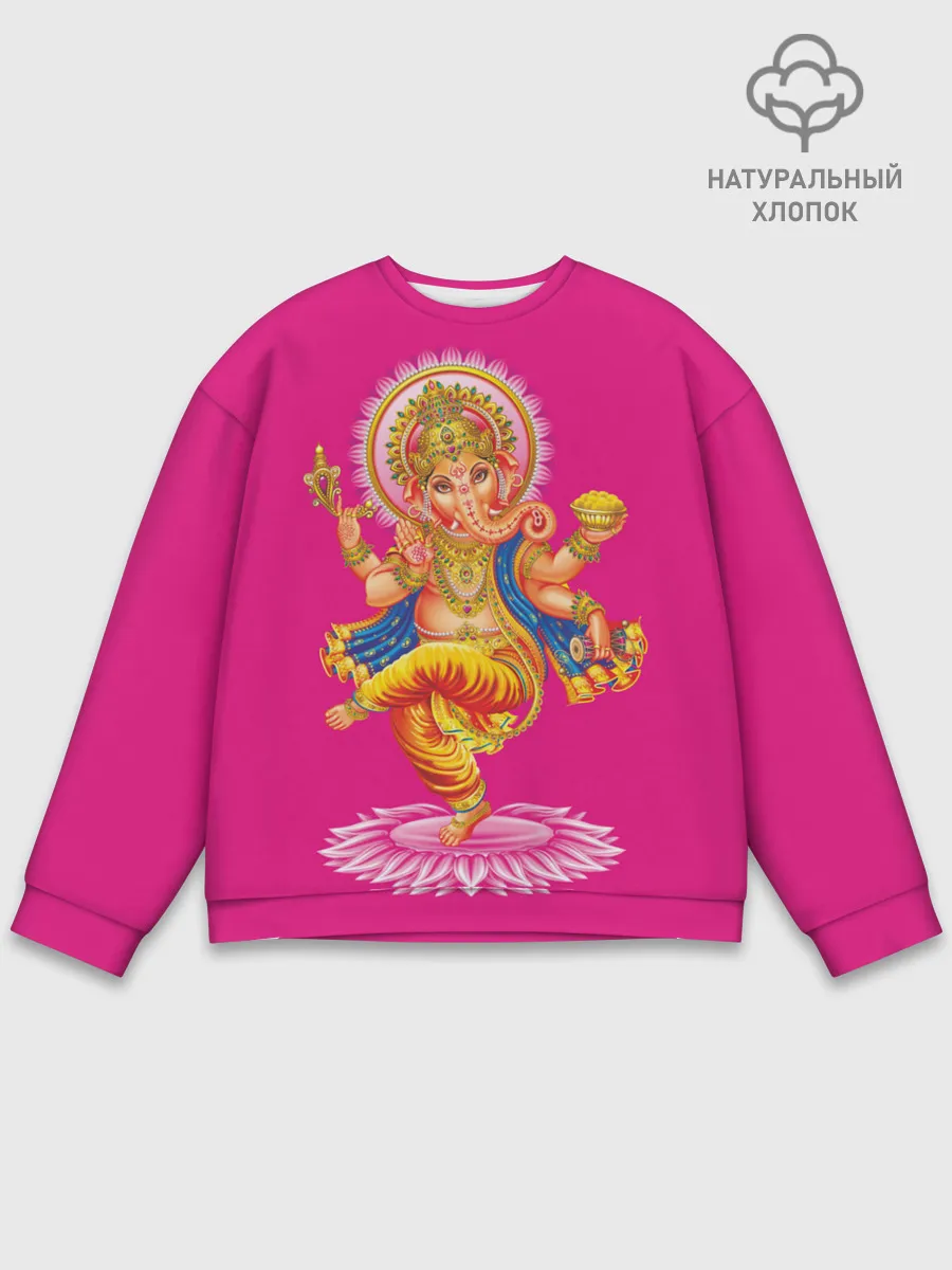 Мужской свитшот базовый / Ганеша