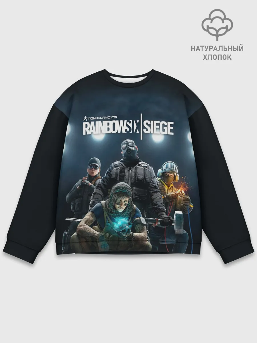 Мужской свитшот базовый / Tom Clancy’s Rainbow Six Siege