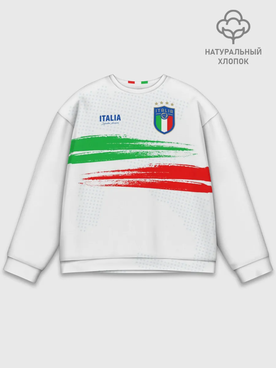 Мужской свитшот базовый / Сборная Италии