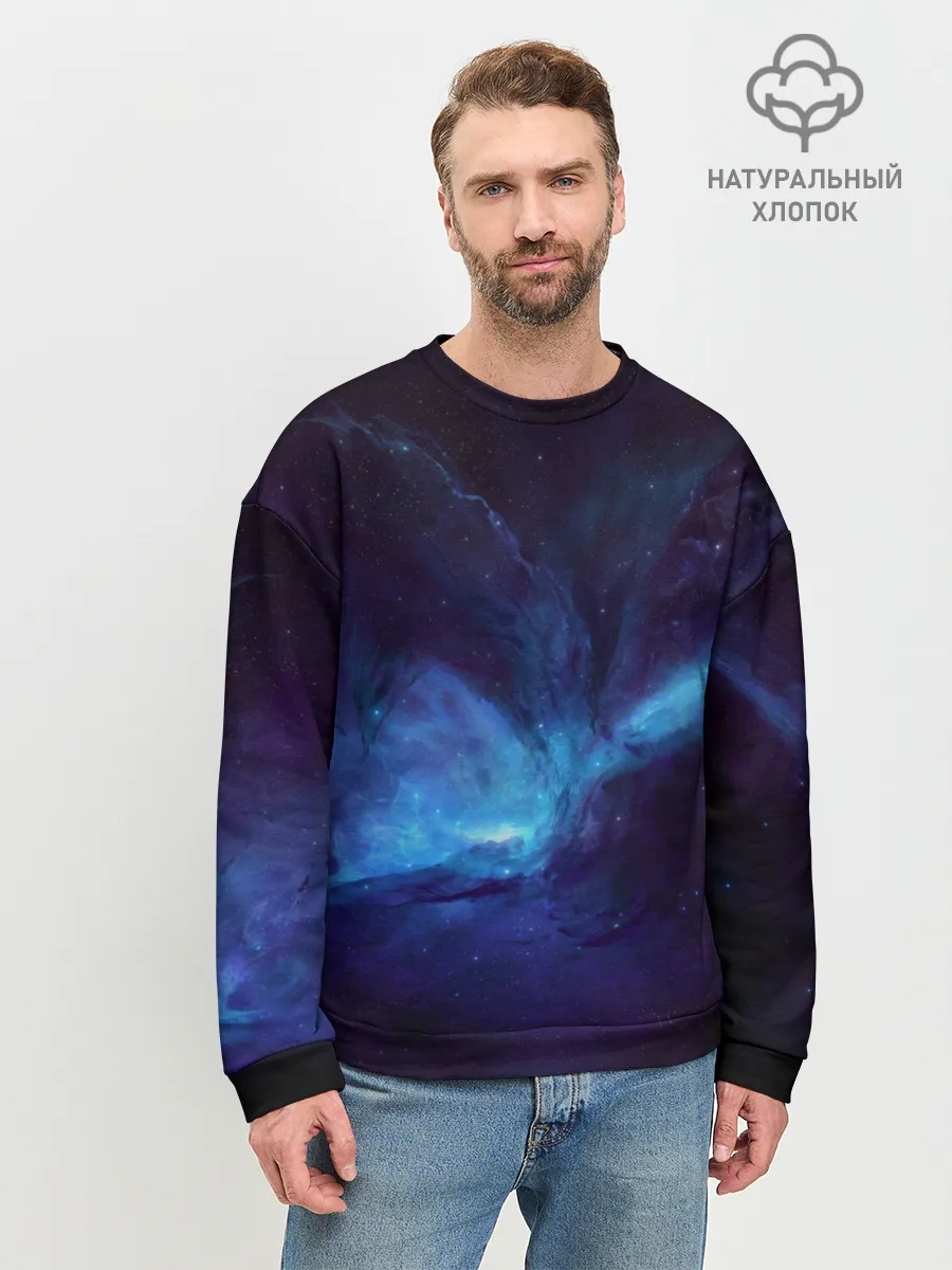 Мужской свитшот базовый / Cosmos