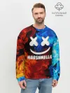 Мужской свитшот базовый / Marshmello Fire