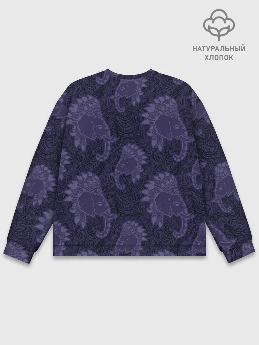 Мужской свитшот базовый / Ганеша