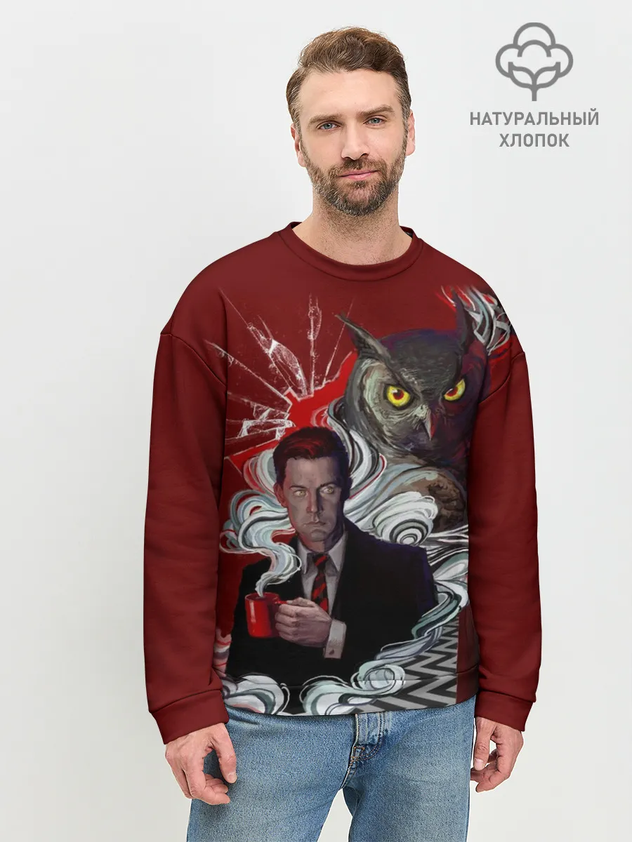 Мужской свитшот базовый / Twin Peaks