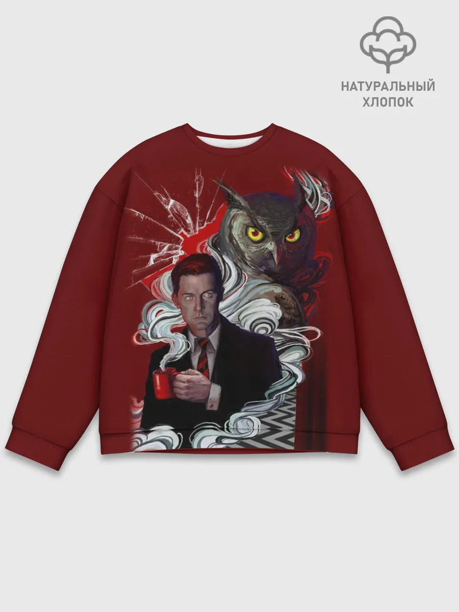 Мужской свитшот базовый / Twin Peaks