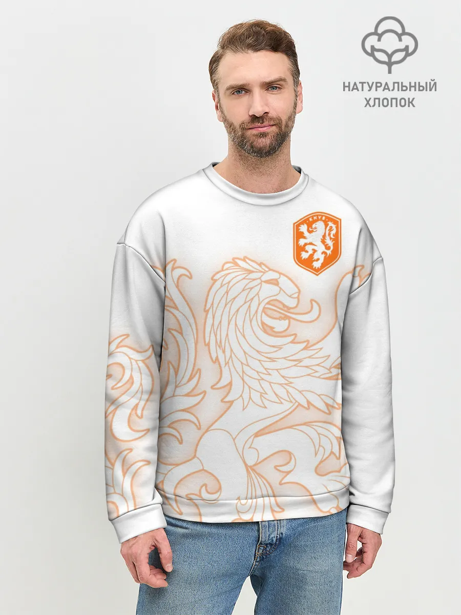 Мужской свитшот базовый / Сборная Голландии