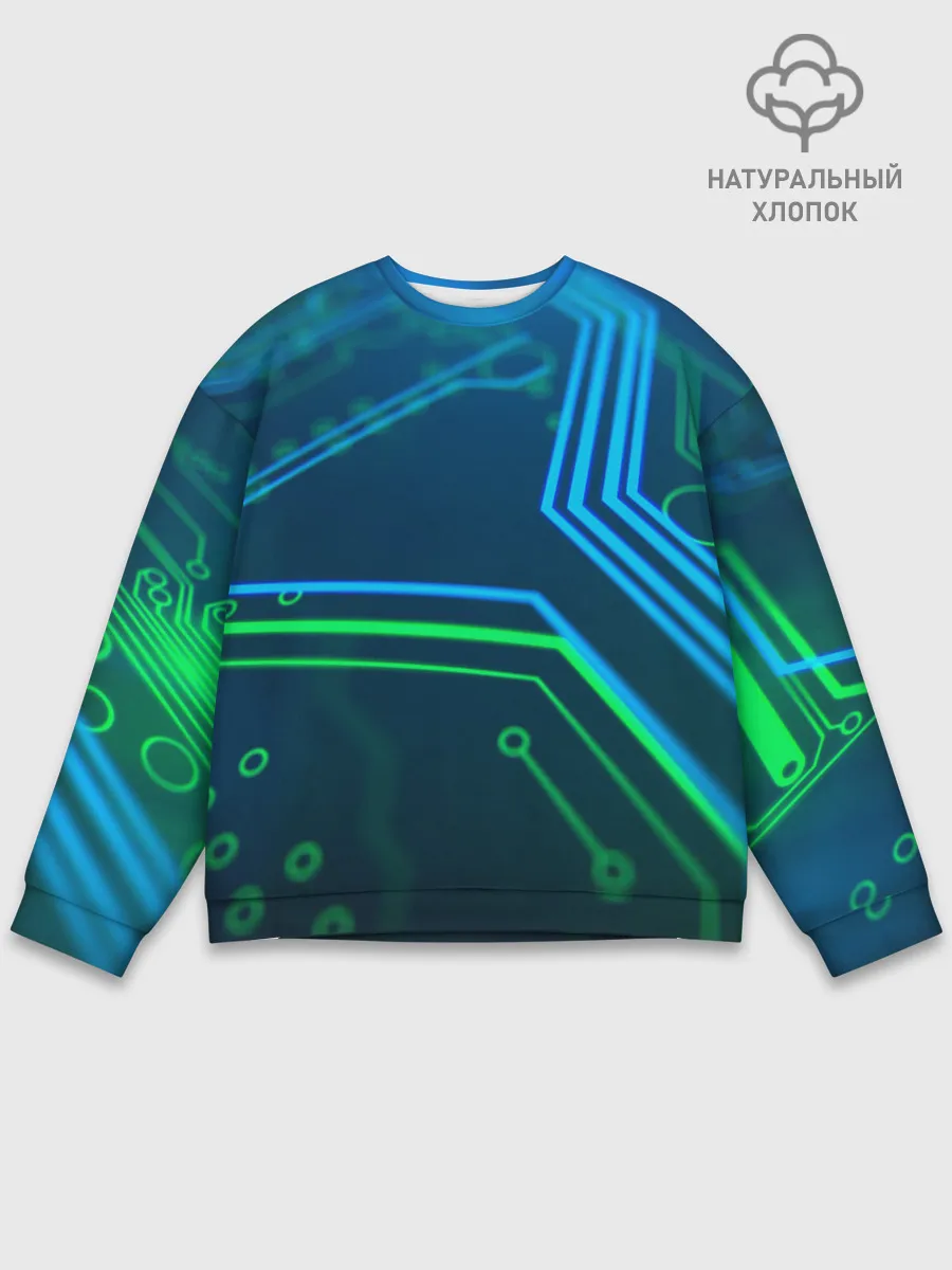 Мужской свитшот базовый / ПРОГРАММИСТ