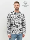 Мужской свитшот базовый / ЛОГОТИПЫ АВТО