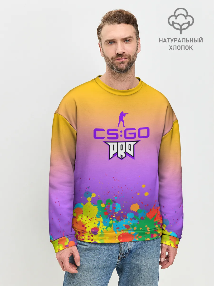 Мужской свитшот базовый / pro100