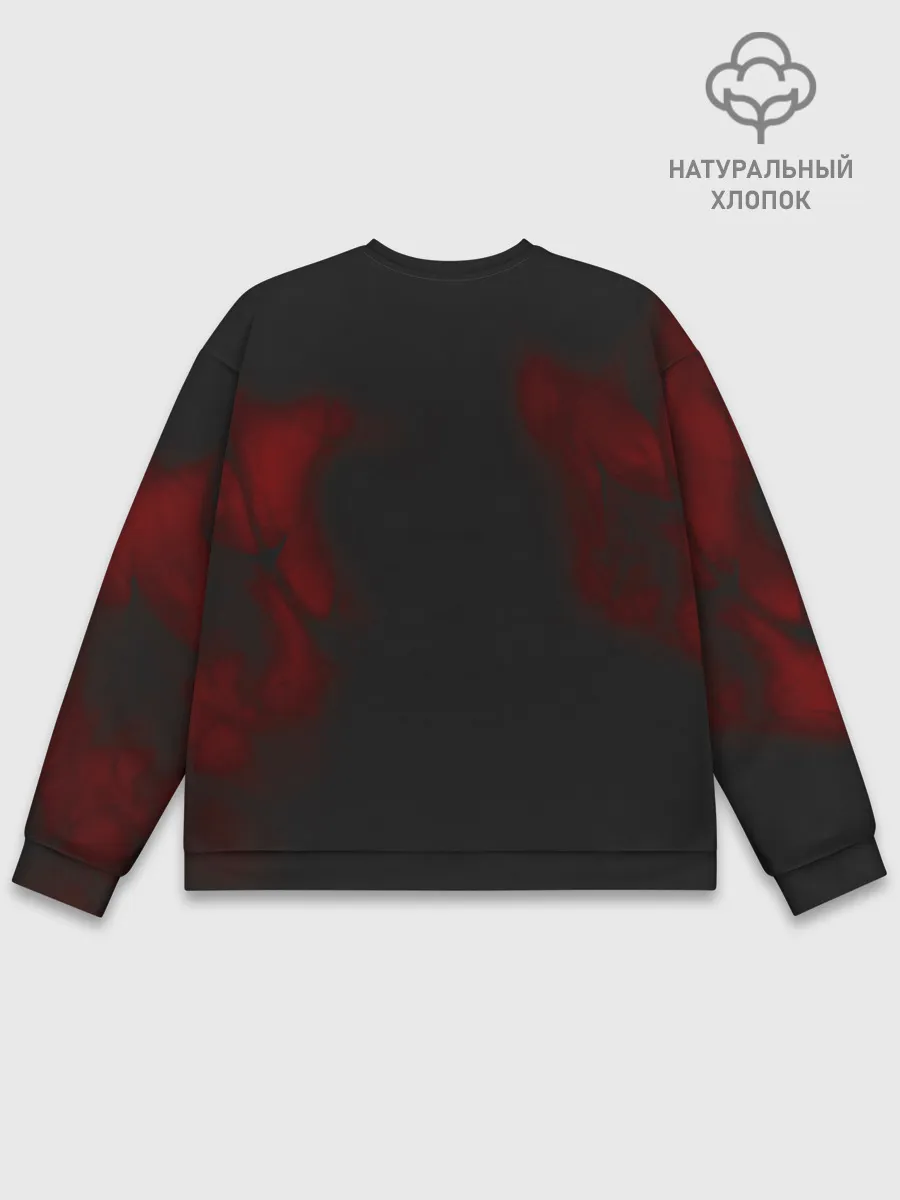 Мужской свитшот базовый / Кулак ярости Сайтамы