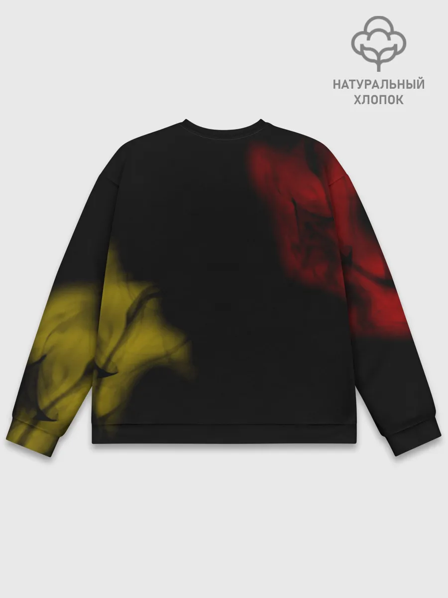 Мужской свитшот базовый / Один удар Сайтамы