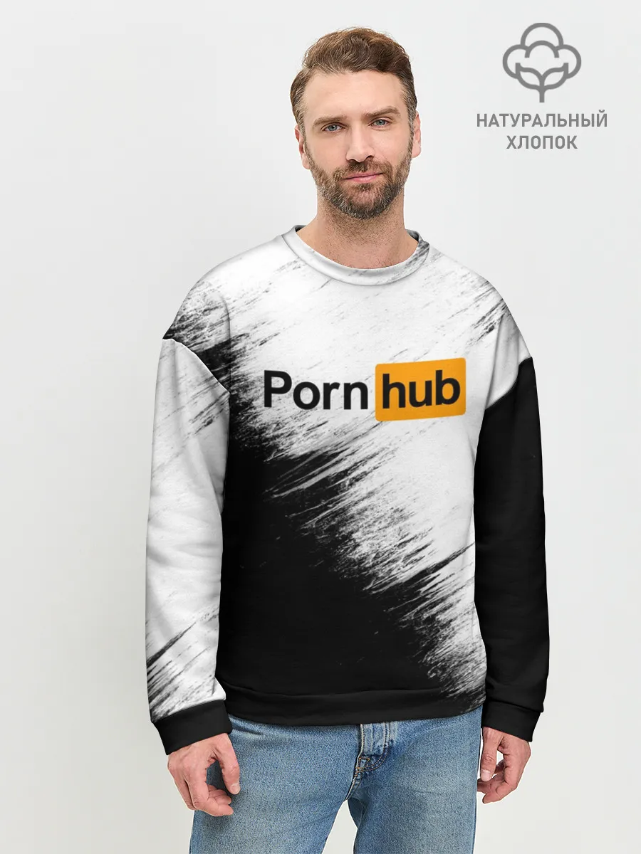 Мужской свитшот базовый / Pornhub