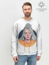 Мужской свитшот базовый / Billie Eilish art 1