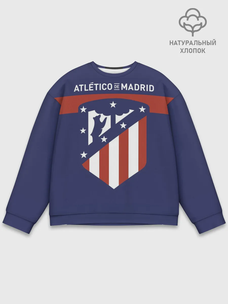 Мужской свитшот базовый / Atletico de Madrid