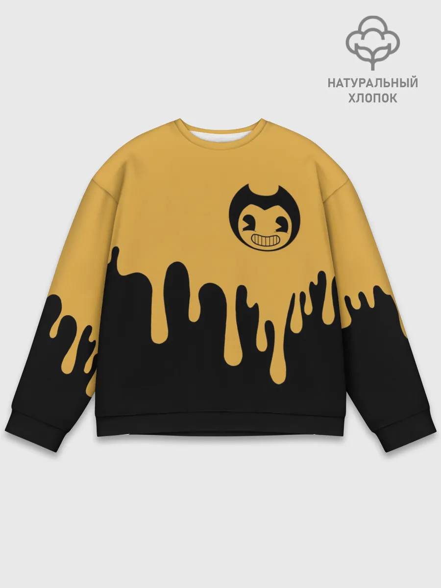 Мужской свитшот базовый / Bendy And The Ink Machine