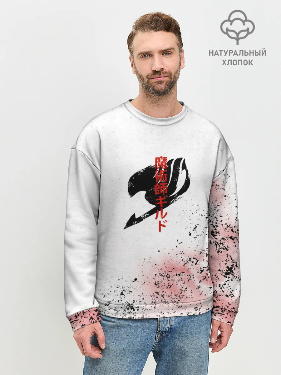 Мужской свитшот базовый / Fairy Tale logo