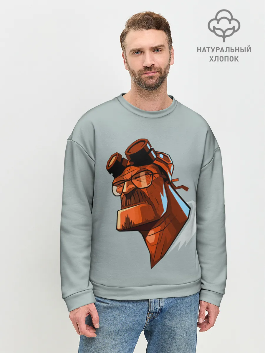 Мужской свитшот базовый / Hellbad