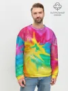 Мужской свитшот базовый / Tie-Dye