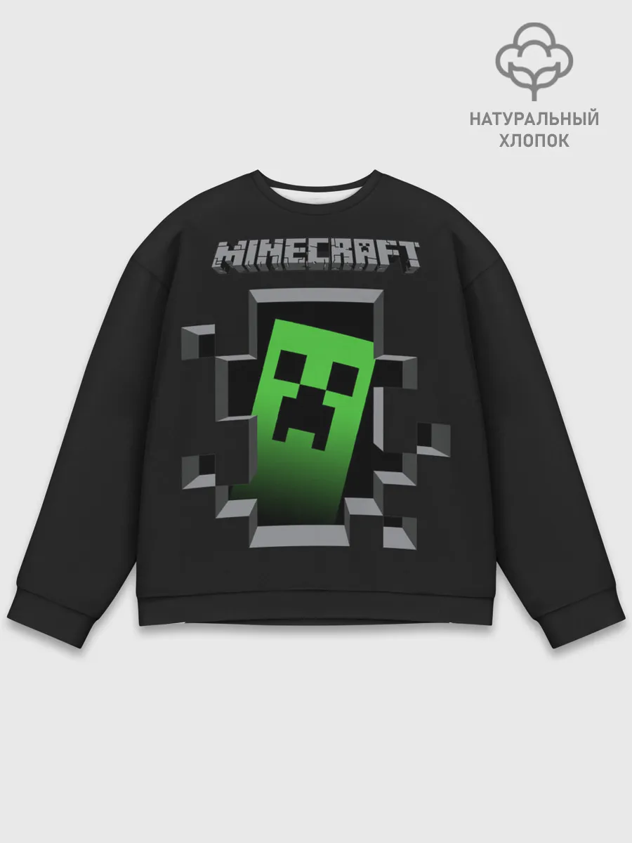 Мужской свитшот базовый / Minecraft