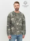 Мужской свитшот базовый / ЪУЪ КАМУФЛЯЖ.