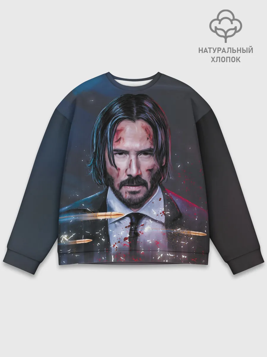 Мужской свитшот базовый / Джон Уик