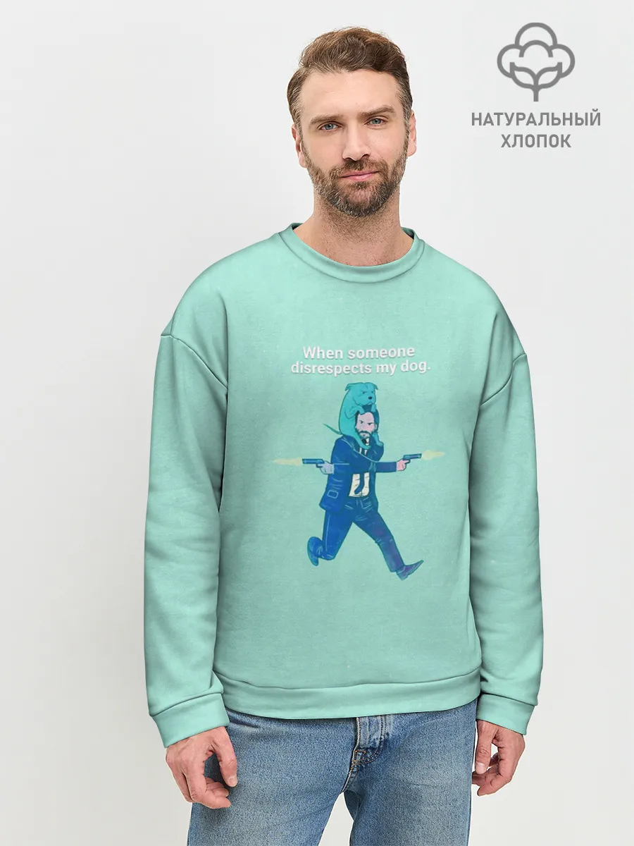 Мужской свитшот базовый / Джон Уик