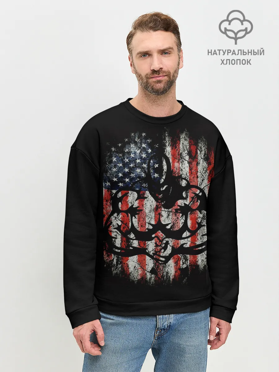 Мужской свитшот базовый / Bodybuilding