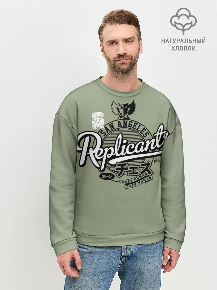 Мужской свитшот базовый / Бегущий по лезвию