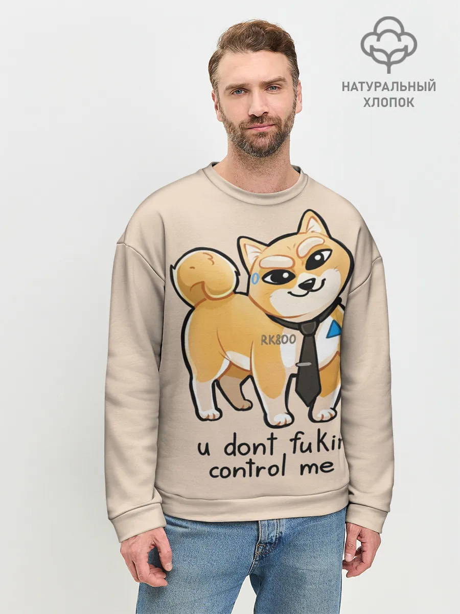 Мужской свитшот базовый / FUKIN CONTROL