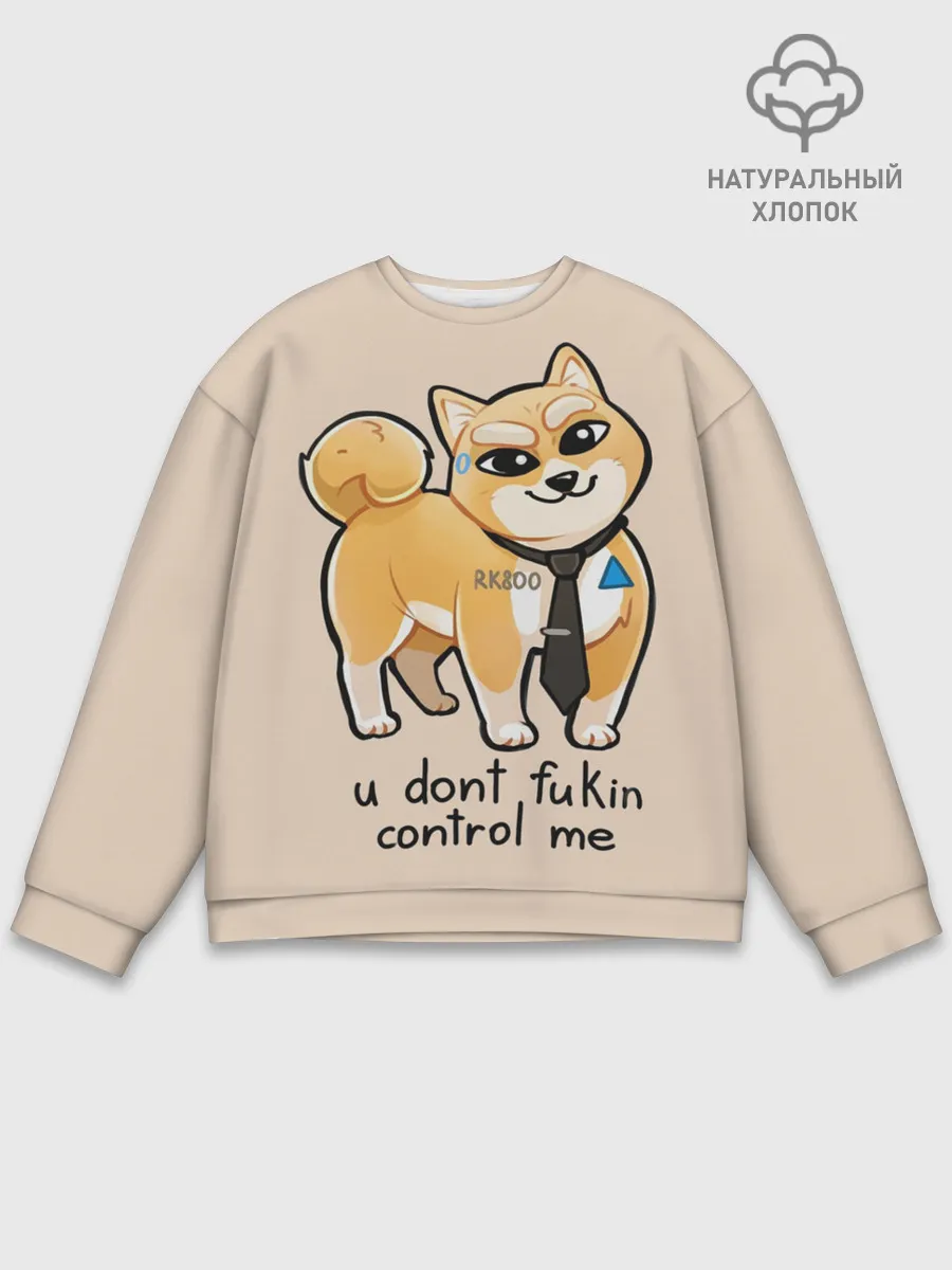 Мужской свитшот базовый / FUKIN CONTROL