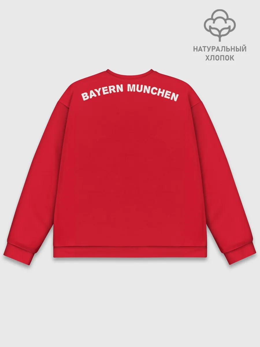 Мужской свитшот базовый / Bayern home 19-20
