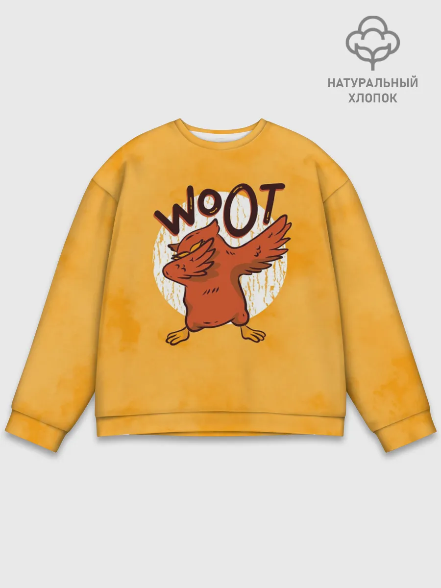 Мужской свитшот базовый / Сова Dab