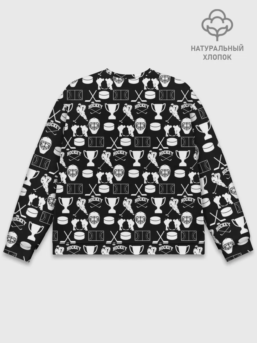 Мужской свитшот базовый / ХОККЕЙ